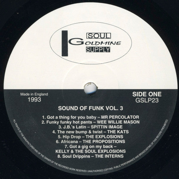 Various - The Sound Of Funk 3 (LP, Comp)