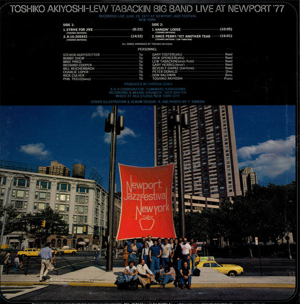 Toshiko Akiyoshi-Lew Tabackin Big Band - Live At Newport '77(LP, Al...