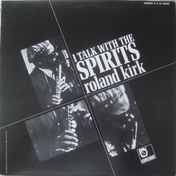 Roland Kirk - I Talk With The Spirits (LP, Album, RE)