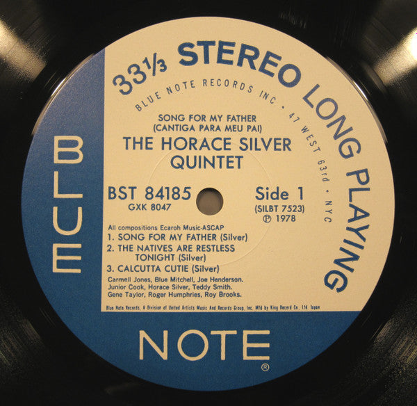 The Horace Silver Quintet - Song For My Father (Cantiga Para Meu Pa...