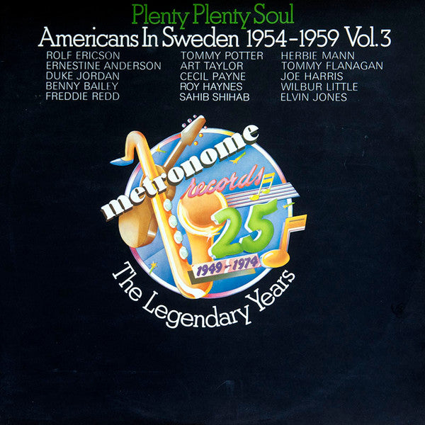 Various - Plenty Plenty Soul - Americans In Sweden 1954-1959 Vol. 3...