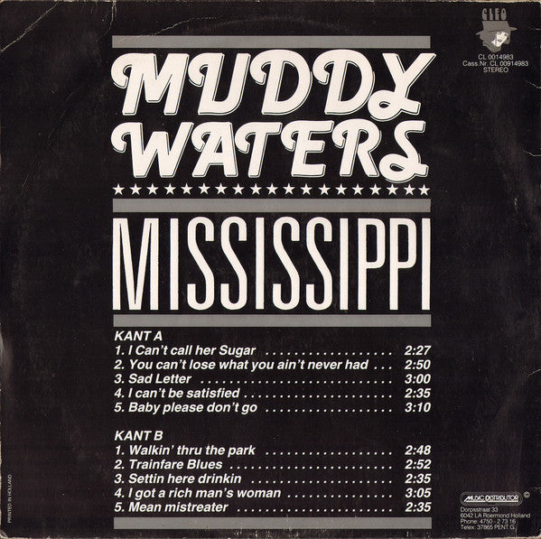 Muddy Waters - Mississippi (LP, Comp, Red)