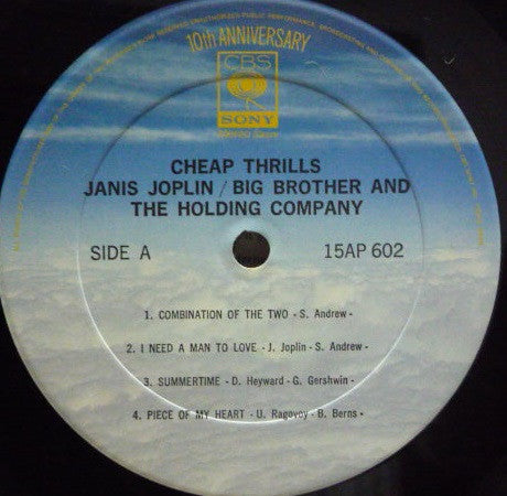 Big Brother & The Holding Company - Cheap Thrills (LP, Album, Ltd, RE)