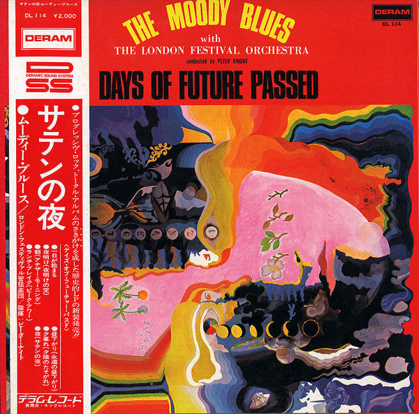 The Moody Blues - Days Of Future Passed  (LP, Album, RE, Gat)