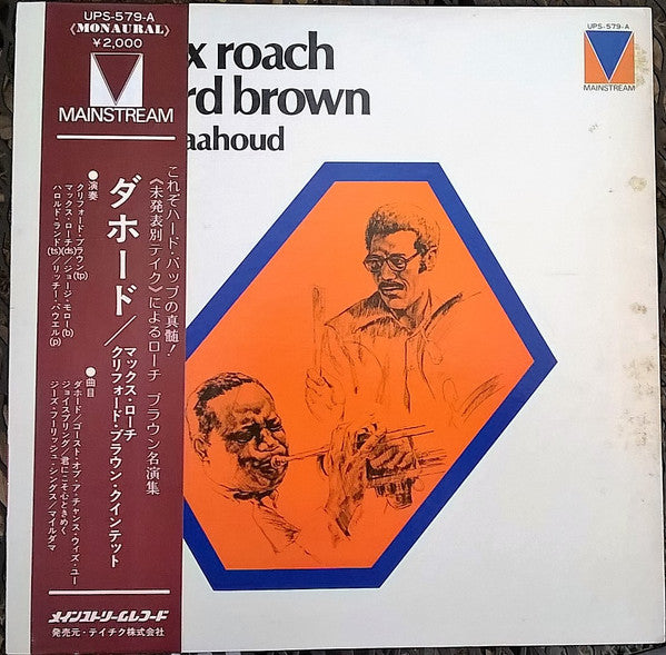Max Roach, Clifford Brown* - Daahoud (LP, Album, Mono)