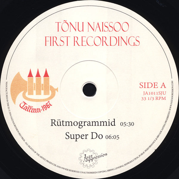 Tõnu Naissoo - First Recordings (10"", EP, Ltd, RM)