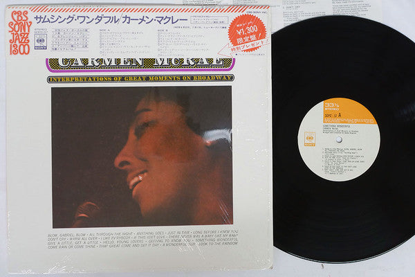 Carmen McRae - Something Wonderful (LP, Album)