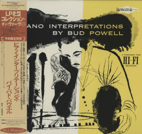 Bud Powell - Piano Interpretations By Bud Powell (LP, Album, Mono, RE)