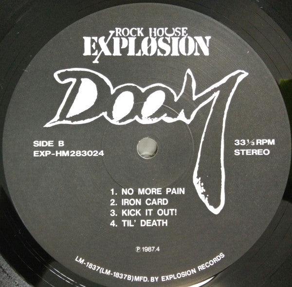 Doom (7) - No More Pain (LP, Album)