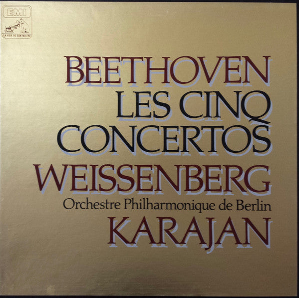 Ludwig van Beethoven - Les Cinq Concertos (4xLP, Quad + Box)
