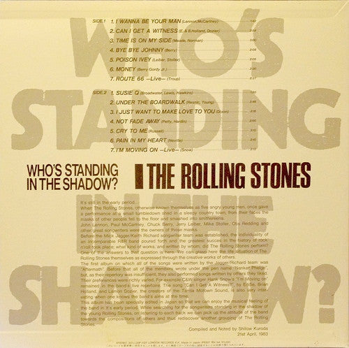 The Rolling Stones - Who's Standing In The Shadow? (LP, Comp)