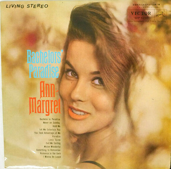 Ann-Margret* - Bachelors' Paradise (LP, Album, Mono)