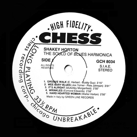 Shakey Horton* - The Soul Of Blues Harmonica (LP, Album)