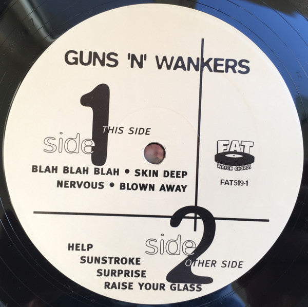 Guns 'N' Wankers - For Dancing And Listening (12"", Comp)