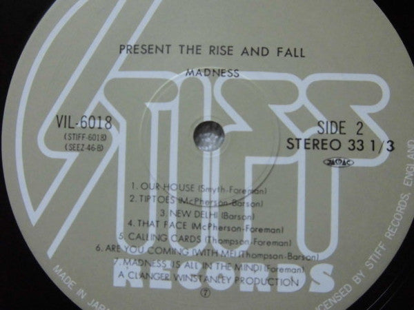 Madness - The Rise And Fall (LP, Album)