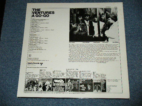 The Ventures - À Go-Go (LP, Album, RE)