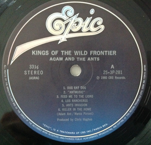 Adam And The Ants - Kings Of The Wild Frontier (LP, Album)