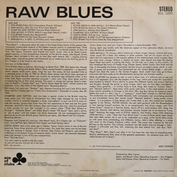 Various - Raw Blues (LP)