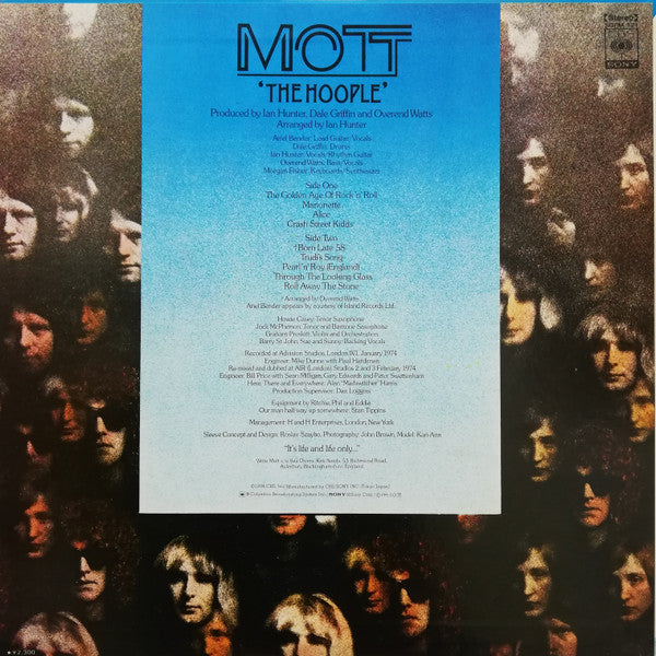 Mott The Hoople - The Hoople (LP, Album, Pin)