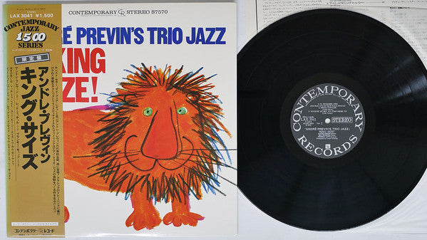 André Previn's Trio Jazz* - King Size! (LP, Album, Ltd, RE)