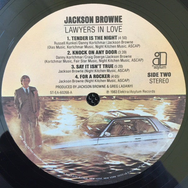 Jackson Browne - Lawyers In Love (LP, Album, All)