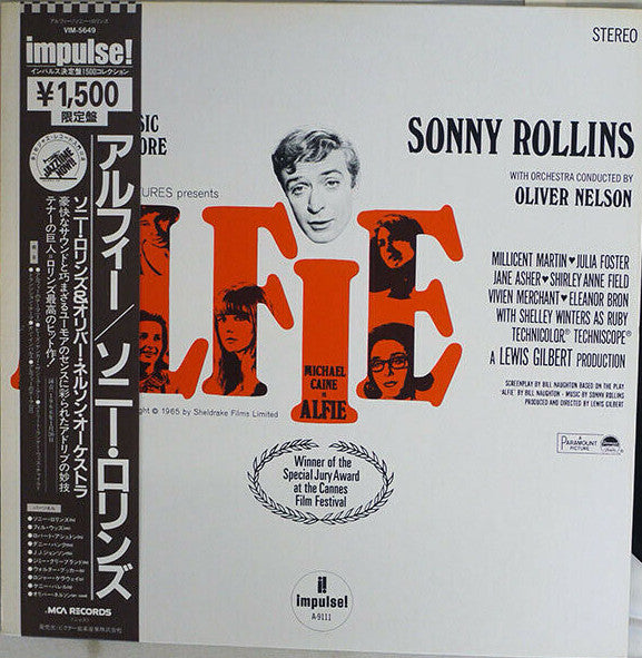 Sonny Rollins - Original Music From The Score ""Alfie""(LP, Album, ...