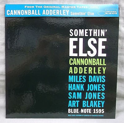 Cannonball Adderley - Somethin' Else (LP, Album, Mono, Ltd, RE)