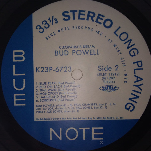 Bud Powell - Cleopatra's Dream (LP, Comp, Mono)