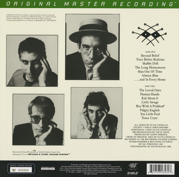 Elvis Costello & The Attractions - Imperial Bedroom(LP, Album, Ltd,...