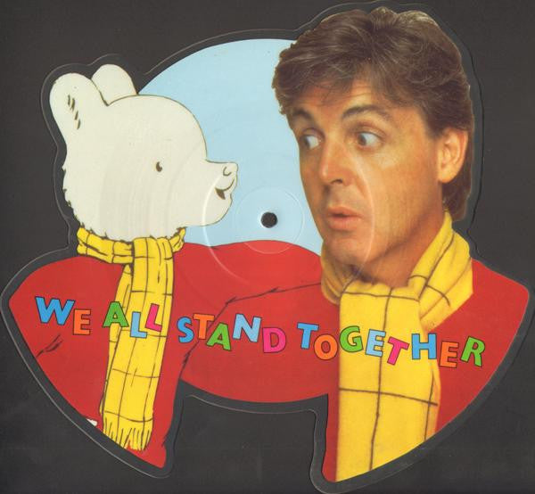 Paul McCartney - We All Stand Together(7", Shape, Pic)