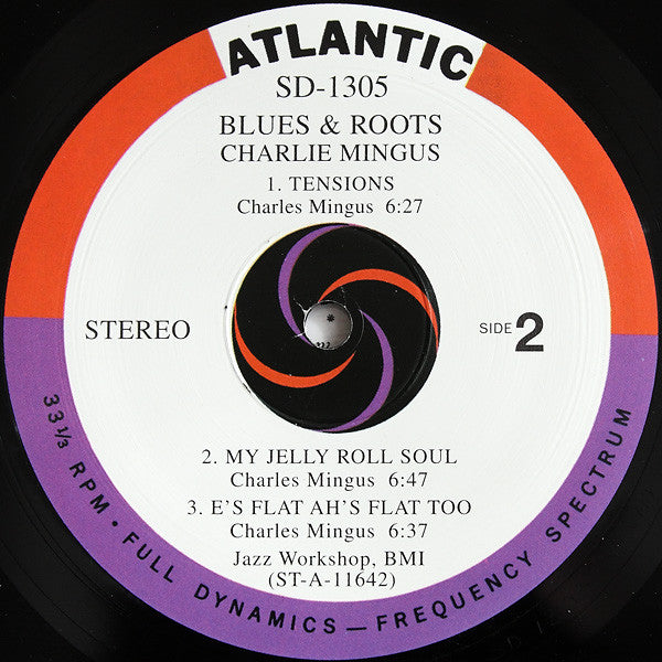 Charles Mingus - Blues & Roots (LP, Album, RE, 180)