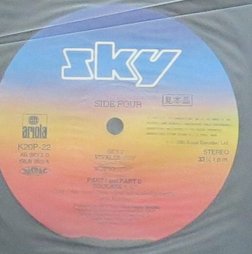Sky (4) - Sky 2 (2xLP, Album, Promo, red)