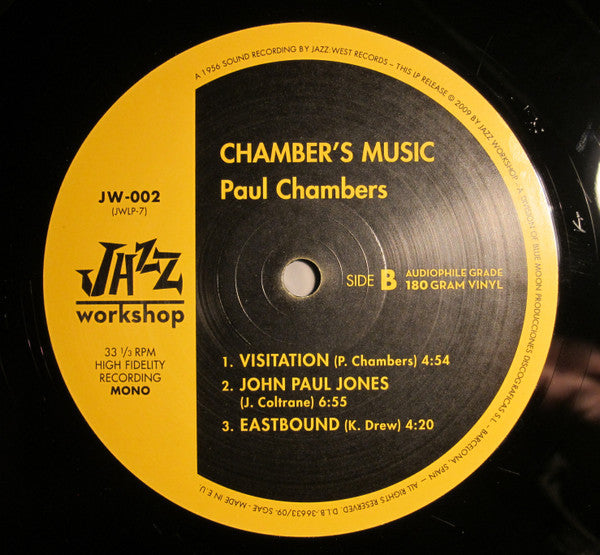 Paul Chambers (3) - Chambers' Music: A Jazz Delegation From The Eas...