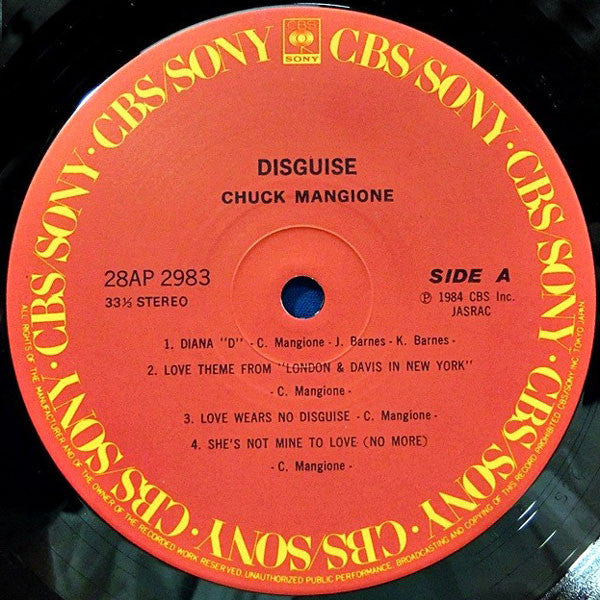 Chuck Mangione - Disguise (LP, Album)