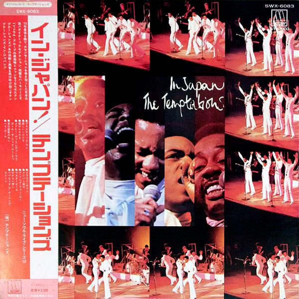 The Temptations - In Japan (LP, Album)