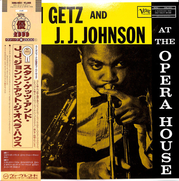 Stan Getz And J.J. Johnson - At The Opera House (LP, Album, Mono, RE)