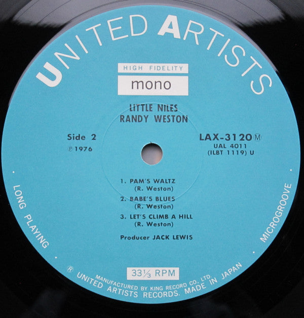 Randy Weston - Little Niles (LP, Album, Mono, Ltd, RE)