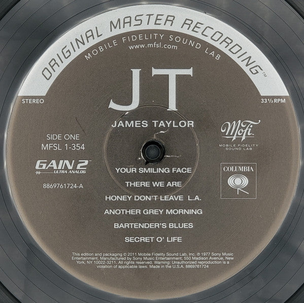 James Taylor (2) - JT (LP, Album, Ltd, Num, RE, RM, 180)