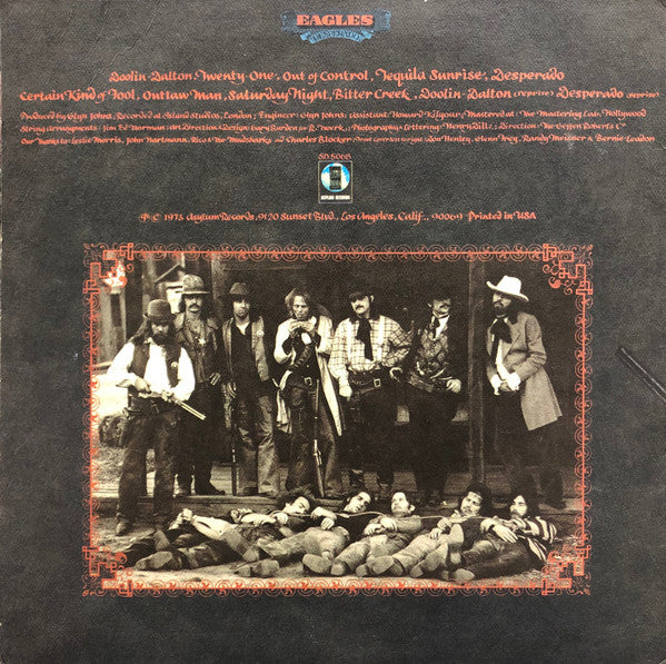 Eagles - Desperado (LP, Album, RE, San)