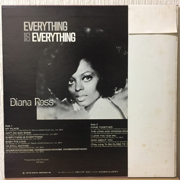 Diana Ross - Everything Is Everything (LP, Album)
