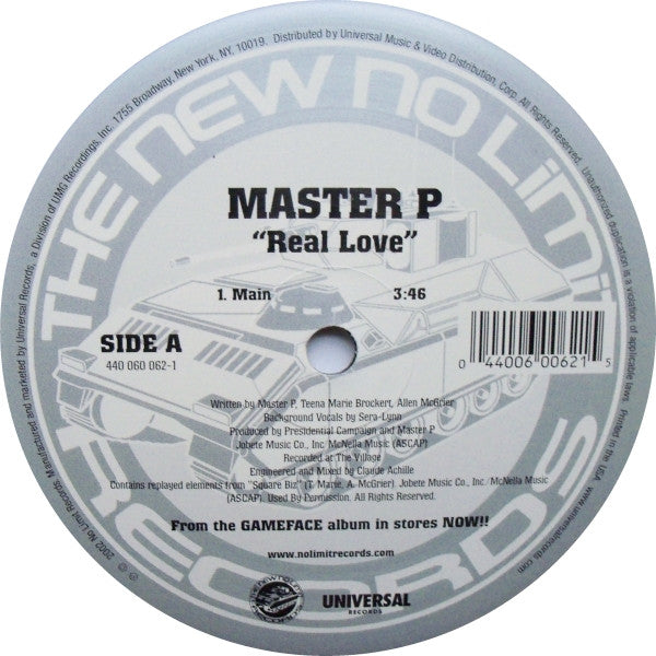 Master P - Real Love (12"")