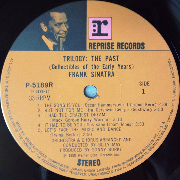 Frank　Sinatra　MION　Trilogy:　Album)　Past,　Present　Future　(3xLP,