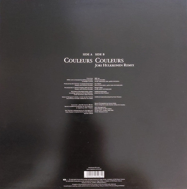 M83 - Couleurs (12"", Single, Ltd)