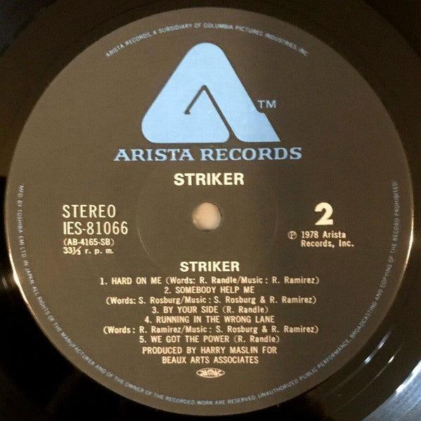Striker - Striker (LP, Album)