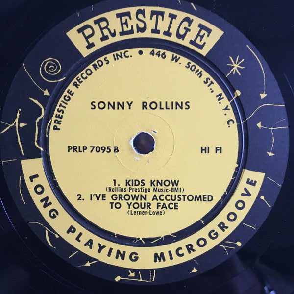 Sonny Rollins Quintet - Rollins Plays For Bird(LP, Album, Mono)