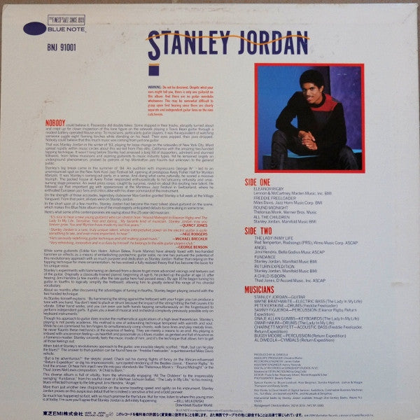 Stanley Jordan - Magic Touch (LP, Album)