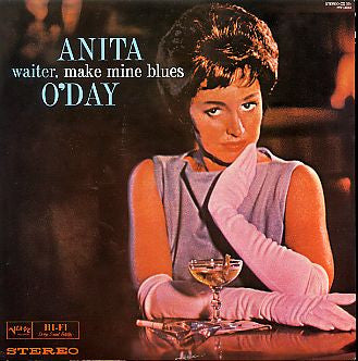 Anita O'Day - Waiter, Make Mine Blues (LP, Album, RE)
