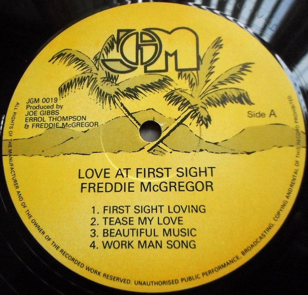 Freddie McGregor - Love At First Sight (LP, Album)