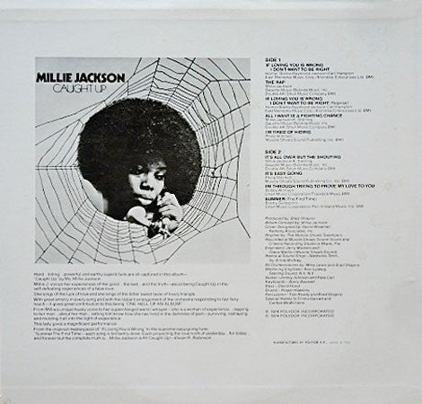Millie Jackson - Caught Up (LP, Album)
