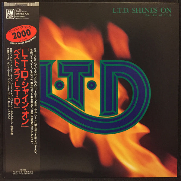 L.T.D. - Shines On -The Best Of L.T.D. (LP, Comp)